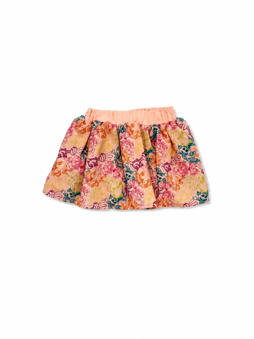 Girls Trolls Print Skirt